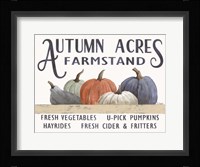 Autumn Acres Fine Art Print