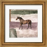 Horse in Field Fine Art Print