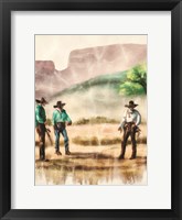 Cowboy Friends II Fine Art Print