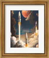 Rockets in the Sky Fine Art Print