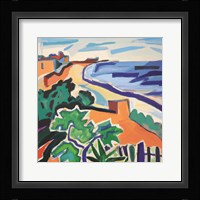 Italy Ocean II Framed Print