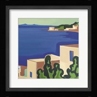 Italy Ocean III Framed Print