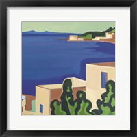 Italy Ocean III Framed Print
