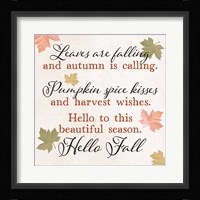 Leaves are Falling Fine Art Print