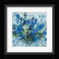 Blueming 01 Square Fine Art Print