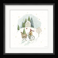 Magical Winterland III Framed Print
