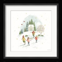 Magical Winterland V Framed Print