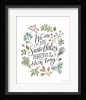 Magical Winterland VI Framed Print