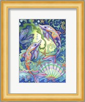 Leaping Dolphins Fine Art Print