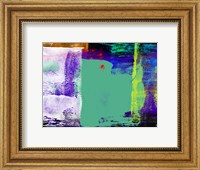 Abstract Turquoise and Blue Fine Art Print