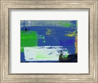 Abstract Blue and Green Fine Art Print