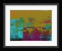 Abstract Brown and Green Fine Art Print