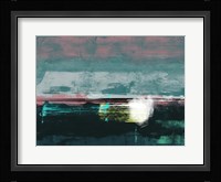 Abstract  Green and White Fine Art Print