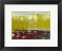 Abstract Yellow and Brown Fine Art Print