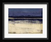 Abstract Dark Purple and Yellow Fine Art Print