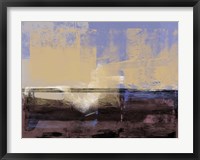 Abstract Ochre and Violet Fine Art Print