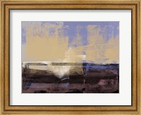 Abstract Ochre and Violet Fine Art Print