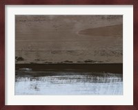 Abstract Brown and Blue Fine Art Print