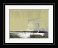Abstract Ochre and White Fine Art Print