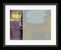 Abstract Purple and Yellow Fine Art Print
