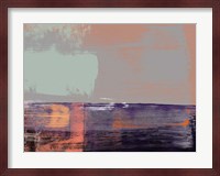 Abstract Purple and Orange Fine Art Print