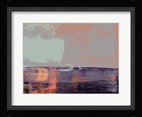 Abstract Purple and Orange Fine Art Print