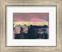 Abstract Pink and Yellow Fine Art Print