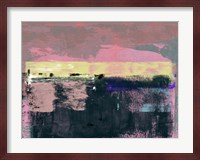 Abstract Pink and Yellow Fine Art Print