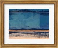 Abstract Blue and Orange Fine Art Print