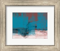 Abstract Blue and Brown I Fine Art Print