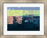 Abstract Blue and Yellow I Fine Art Print