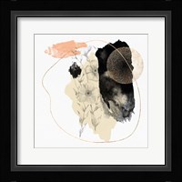 Yellow Abstract Flower Art Composition Fine Art Print