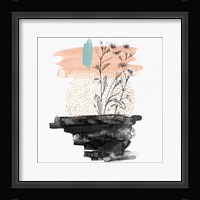 Abstract Flower Art Composition I Fine Art Print
