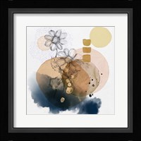 Abstract  Flower Watercolor Composition Fine Art Print