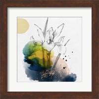 Abstract  Flower Watercolor Composition I Fine Art Print