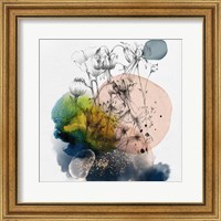 Abstract  Flower Watercolor Composition II Fine Art Print