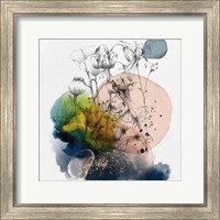 Abstract  Flower Watercolor Composition II Fine Art Print