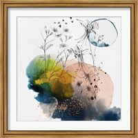 Abstract  Flower Watercolor Composition III Fine Art Print