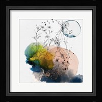 Abstract  Flower Watercolor Composition III Fine Art Print