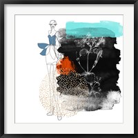 Abstract  Flower Girl Composition Fine Art Print