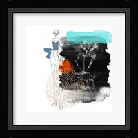 Abstract  Flower Girl Composition Fine Art Print
