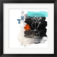 Abstract  Flower Girl Composition Fine Art Print