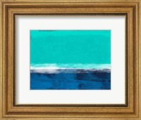 Abstract Blue and Turquoise Fine Art Print
