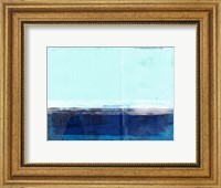 Abstract Blue and Turquoise I Fine Art Print