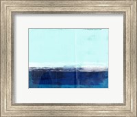 Abstract Blue and Turquoise I Fine Art Print