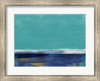 Abstract Blue and Turquoise II Fine Art Print