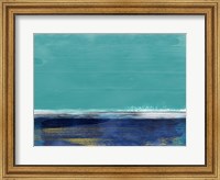 Abstract Blue and Turquoise II Fine Art Print