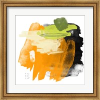 Abstract Orange Watercolor Fine Art Print