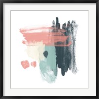 Abstract Teal Watercolor Fine Art Print