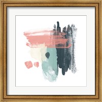 Abstract Teal Watercolor Fine Art Print